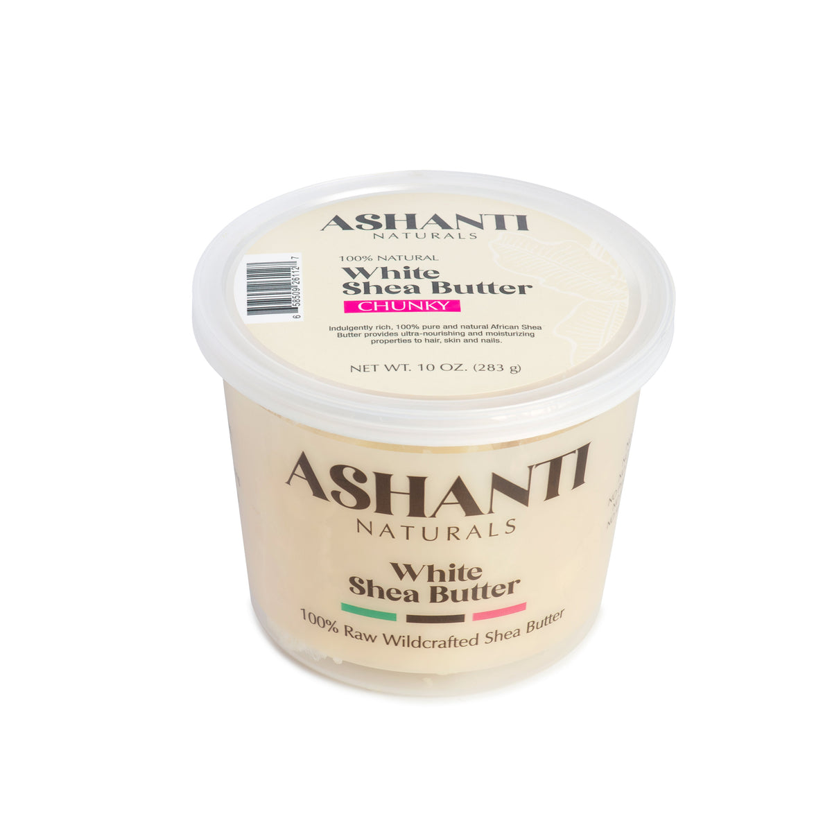 100% White Shea Butter- Chunky
